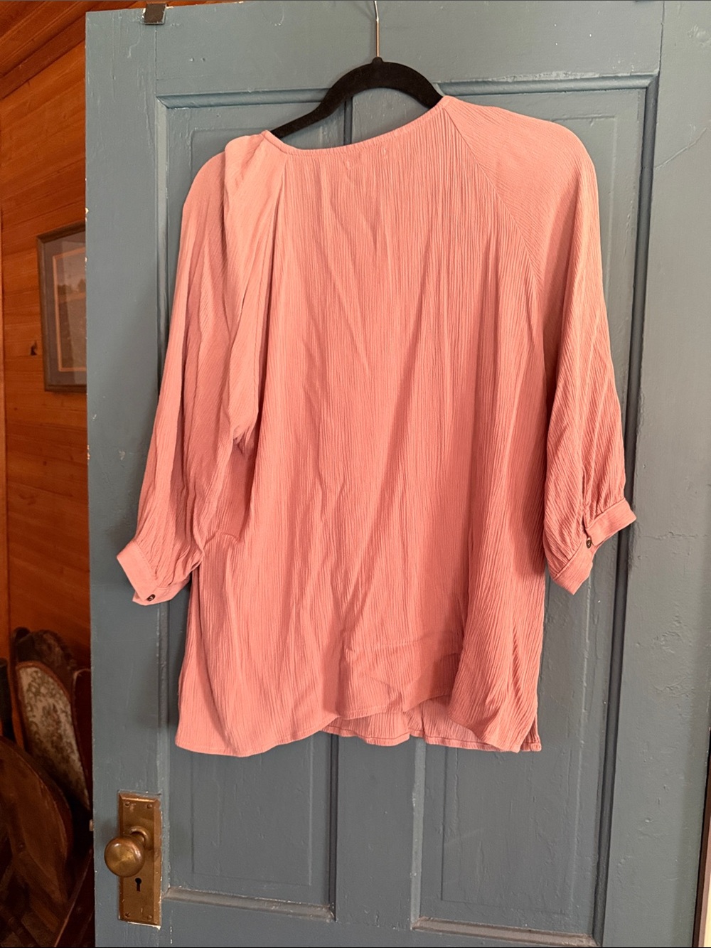 Maurices Dusty Pink Scoop Neck Tunic Top - Picture 5 of 5